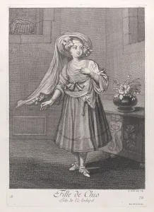 Fille de Chio, Isle de l Archipel, 1714-15. Creator: Unknown