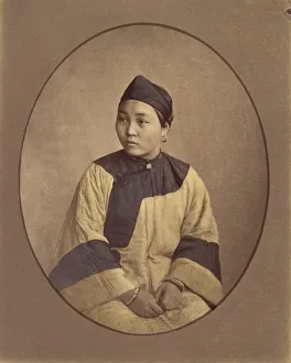 Fille de Lanxchow, 1870s. Creator: Baron Raimund von Stillfried