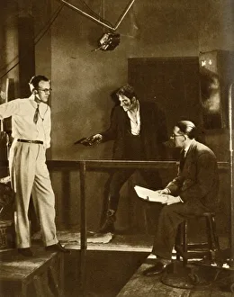 Filming City of Play, 1928, (1935). Creator: Unknown