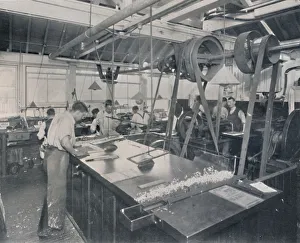 Finishing Prints: Final Operations in the Foundry. Trimming the Plates and Finishing, 1917