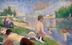 Seine Gallery: Final Study for 'Bathers at Asnières', 1883