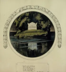 Johan Ludvig Runeberg Prints: Final vignette of the poem The Fifth Day of July, 1897-1900. Creator: Albert Edelfelt