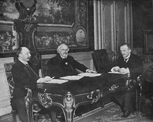 David Lloyd George Gallery: A financial conference of the Allies, Paris, 1915