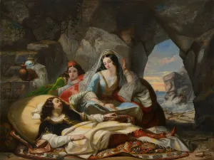 Don Giovanni Prints: The Finding of Don Juan by Haidee