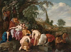 Sphinx Prints: The Finding of Moses, c.1625-c.1627. Creator: Moses van Wtenbrouck