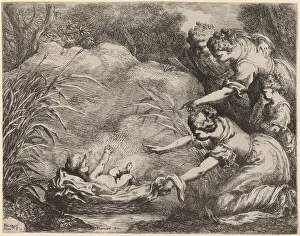 Nile Gallery: The Finding of Moses. Creator: Bartolomeo Biscaino