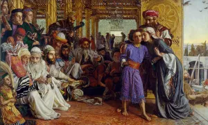 Doves Prints: The Finding of the Saviour in the Temple, 1854-55. Creator: William Holman Hunt