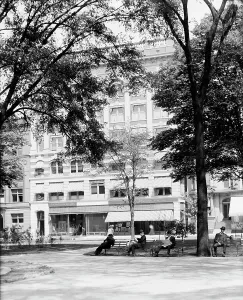 Facility Prints: Fine Arts building, Detroit, Mich. between 1900 and 1910. Creator: Unknown
