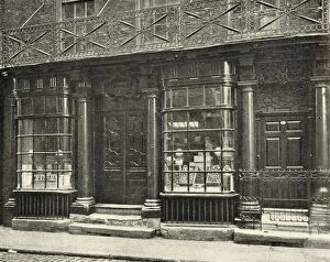 Charles Henry Bourne Quennell Collection: A fine shop in Artillery Row, Houndsditch, London, of the latter half of the eighteenth century