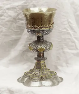 Colour Separation Negative Prints: Finely crafted chalice in the vestry of the Ipatievsky Monastery