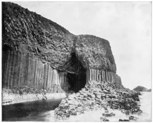 Fingals Cave, Scotland, late 19th century. Artist: John L Stoddard Fingals Cave, Scotland, late 19th century. Artist: John L Stoddard