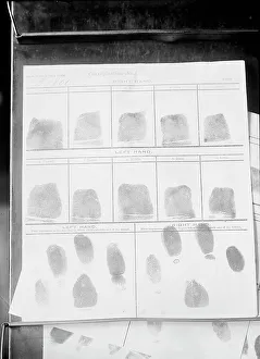 Forensics Prints: Finger Printing, Records From Finger Print Bureau