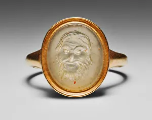 Finger Ring with Engraved Gemstone, 1st century. Creator: Unknown Finger Ring with Engraved Gemstone, 1st century. Creator: Unknown