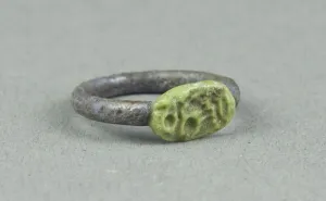 21st Dynasty Prints: Finger Ring with the Throne Name of King Psusennes II, Egypt, Third Intermediate Period