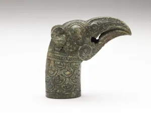 Finial in the form of a bird head, Eastern Zhou dynasty, Possibly 6th-5th century BCE Finial in the form of a bird head, Eastern Zhou dynasty, Possibly 6th-5th century BCE