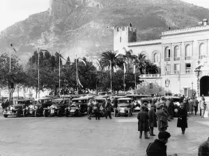 The Finish of the Monte Carlo Rally, 1929