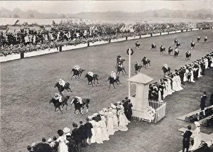 Winning Gallery: The Finish for the Royal Hunt Cup, c1903