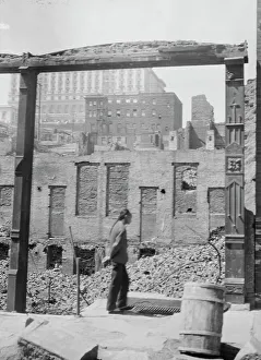 Californian Prints: After the fire, 1906 (the Fairmount Hotel in the distance)