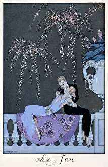 Barbier Gallery: The Fire, 1925