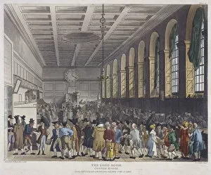 Blaze Gallery: Fire at Custom House, London, 1814
