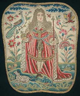 Sceptre Gallery: Fire Fan, England, 1701/25. Creator: Unknown