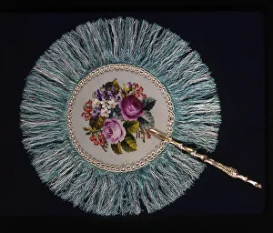 Fire Screen Prints: Fire Fan, England, Late 19th century. Creator: Unknown
