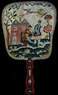 Jacobean Gallery: Fire Fans, France, 17th century. Creator: Unknown