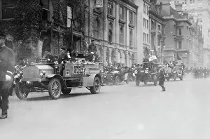 Fire parade, 1913. Creator: Bain News Service