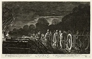 Jan Vanden Velde Prints: Fire, plate four from The Four Elements, 1622. Creator: Jan van de Velde II