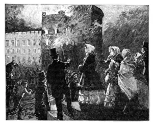 Wollen Prints: Fire in the Prince of Waless Tower