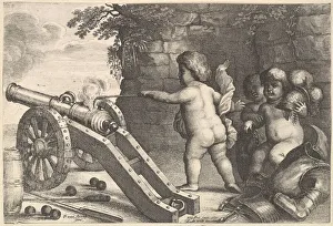 Pieter Van Prints: Fire (The Four Elements), 1647. Creator: Wenceslaus Hollar