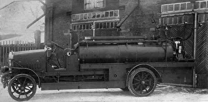 Fire Truck Prints: Fire Truck, 1924. Creator: Unknown