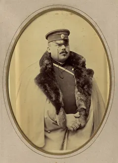 Sergei Mikhailovich Chashchin Prints: Firefighter A.F. Domishkevich in uniform