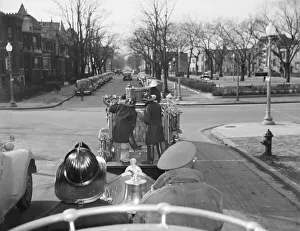 Firehouse station no. 4, Washington, D. C. 1943. Creator: Gordon Parks