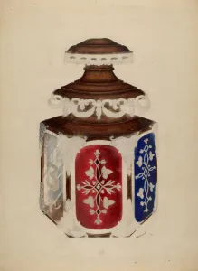 Firemans Candle Lamp, c. 1940. Creator: Raymond Manupelli