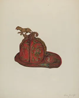 Firemans Hat, c. 1937. Creator: Harry Jennings