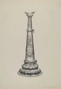 Dedication Prints: Firemans Trumpet, 1936. Creator: Howard H. Sherman