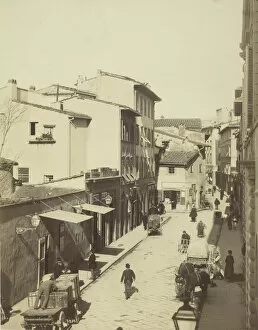 Images Dated 18th October 2021: Firenze, via Nazionale, 1850-1900. Creator: Unknown