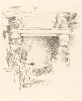 The Fireplace, 1893. Creator: James Abbott McNeill Whistler