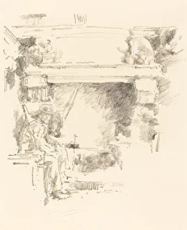 The Fireplace, 1893. Creator: James Abbott McNeill Whistler