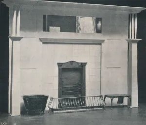 Studio Volume 9 Prints: Fireplace, c1895, (1897). Artist: Charles Francis Annesley Voysey