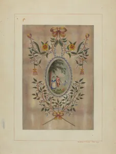 Fire Screen Prints: Firescreen, c. 1938. Creator: Vincent P. Rosel