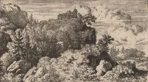 Firs in the Defile, probably c. 1645 / 1656. Creator: Allart van Everdingen