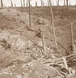 Devastation Gallery: First-aid post, Verdun, northern France, c1914-c1918