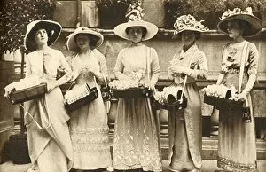 Princess Alexandra Gallery: First Alexandra Rose Day, 21 June 1912, (1933). Creator: Unknown