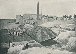 Heliopolis Gallery: The First Attempt at Launching, 1877, (1910)