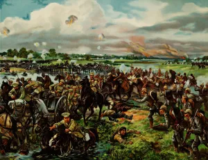 East Prussia Prints: The First Battle of the Masurian Lakes. Artist: Anonymous