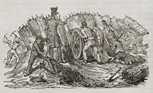 Preparation Prints: First Carlist War, (1833-1840): Action at Vargas
