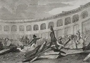First Carlist War, (1833-1840): Anti-clerical riots of 1835, (1845). Creator: Martinez