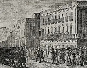 Troops Prints: First Carlist War, (1833-1840): Assassination of General Bassa